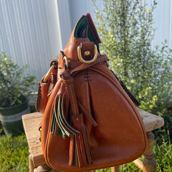 Dooney bourke Florentine leather satchel small - Picture 6 of 13